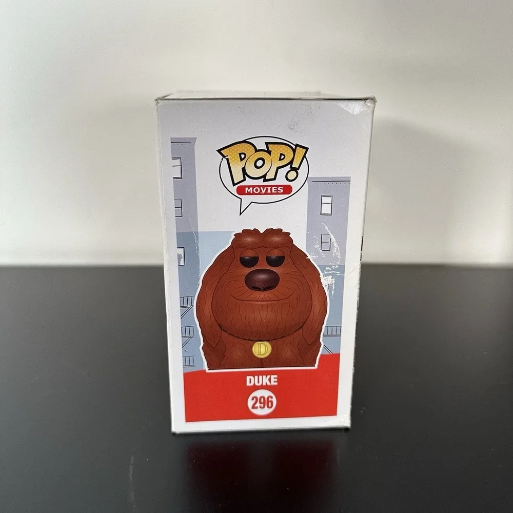 Funko Pop‎ Duke 296 The Secret Life of Pets Illumination Vinyl Figure Movie Dog